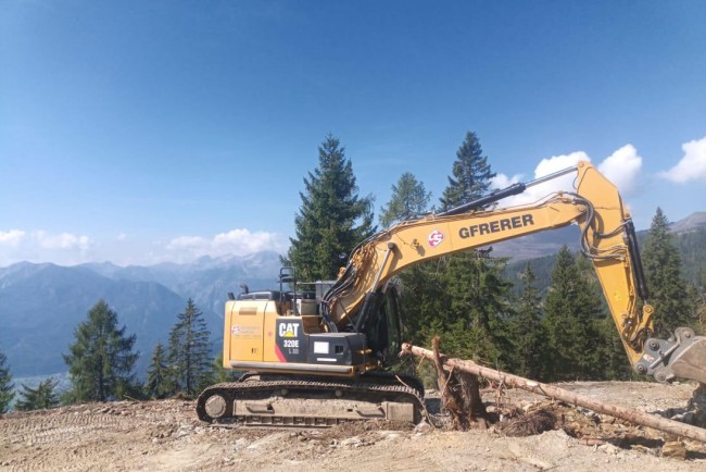 Ausgraben von Wurzeln